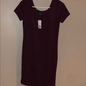 Burgundy Dress